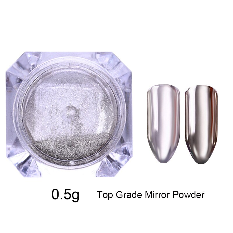 Mirror Nail Art Pigment Powder Nail Glitters Metallic Color Nail Art U –  SupplyQueen Shop