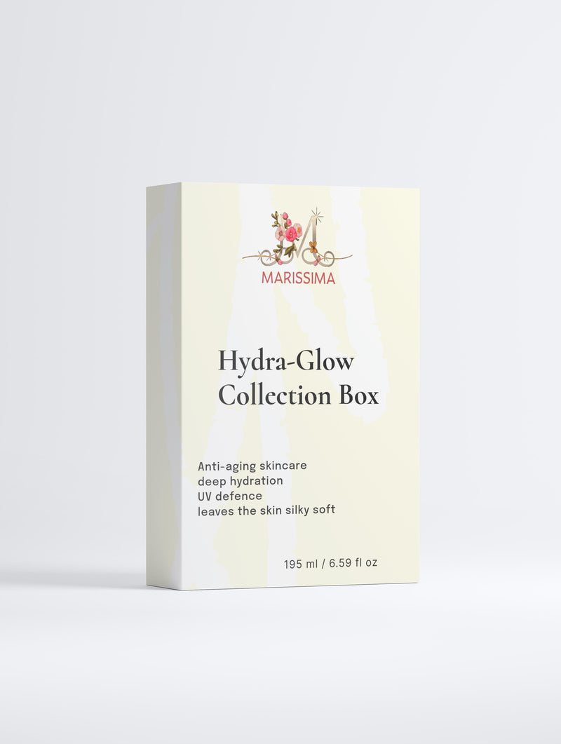 Marissima Hydra Glow Collection Box (3-Piece Set, 270ml) – European-Made Skincare for Radiant, Hydrated Skin |SupplyQueen