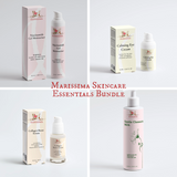 Marissima Skincare Essentials Bundle: Calming Eye Cream, Collagen Serum, Cleansing Milk & Niacinamide Moisturizer | SupplyQueen