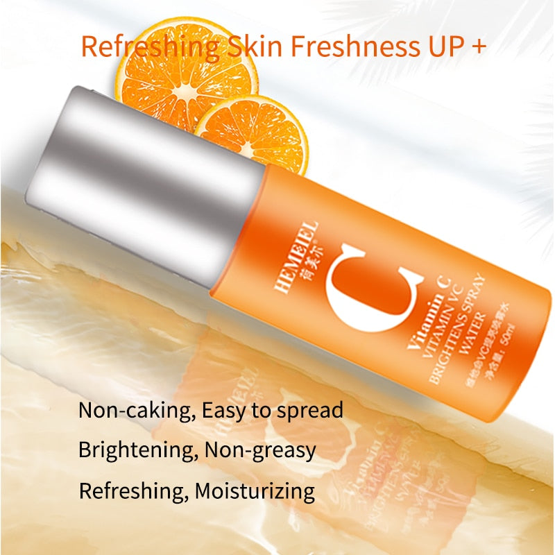 HEMEIEL 100% Pure Vitamin C Toner Brightening Facial Spray