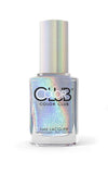 Color Club Holographic Hues Nail Polish, Multicolored, Harp On It, 0.5 Ounce