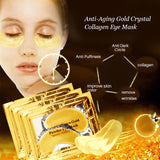 Crystal Collagen Gold Eye Mask Anti-Aging Dark Circles Acne Beauty Patches