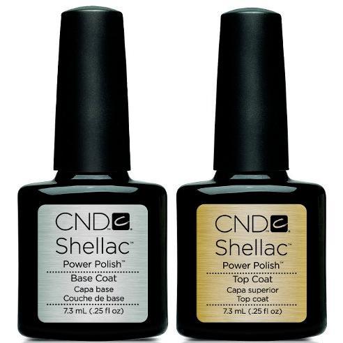 CND Shellac - Base & Top Coat (0.25 oz)
