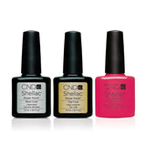 CND - Shellac Combo - Base, Top & Pink Bikini