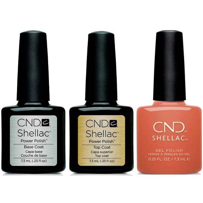 CND - Shellac Combo - Base, Top & Soulmate