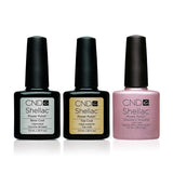 CND - Shellac Combo - Base, Top & Strawberry Smoothie