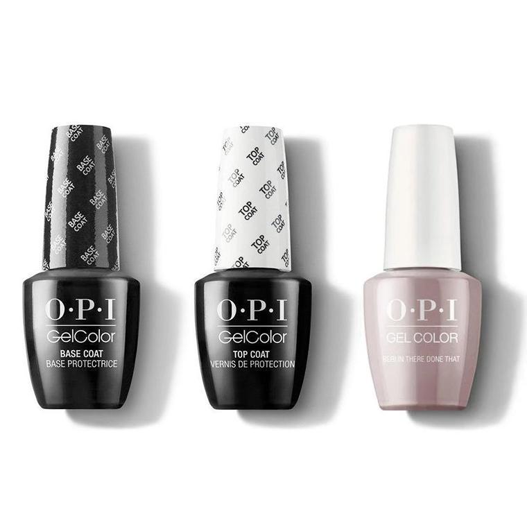 OPI - GelColor Combo - Base, Top & Berlin There Done That