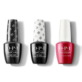 OPI - GelColor Combo - Base, Top & Color So Hot It Berns