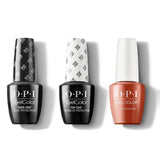 OPI - GelColor Combo - Base, Top & Its a Piazza Cake