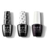 OPI - GelColor Combo - Base, Top & Lincoln Park After Dark