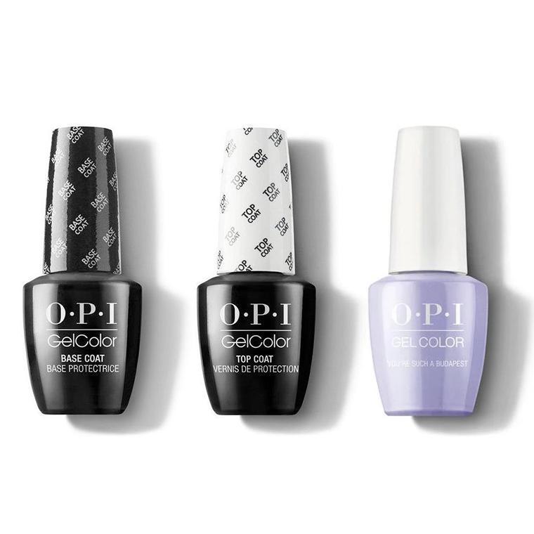 OPI - GelColor Combo - Base, Top & Youre Such A BudaPest