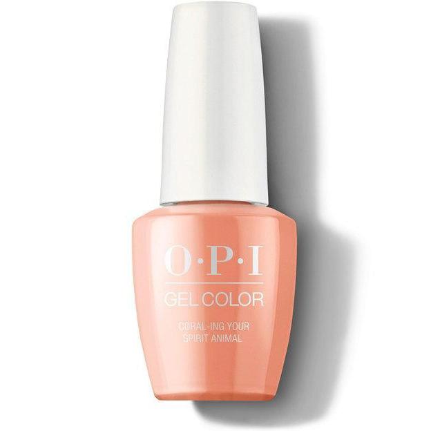 OPI GelColor - Coral-ing Your Spirit Animal 0.5 oz - #GCM88