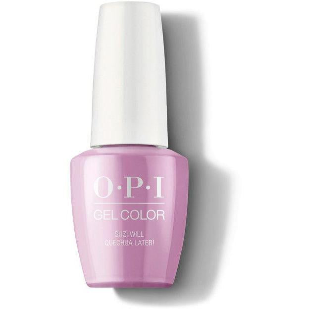 OPI GelColor - Suzi Will Quechua Later! 0.5 oz - #GCP31